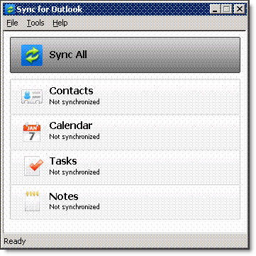 Sync all button.
